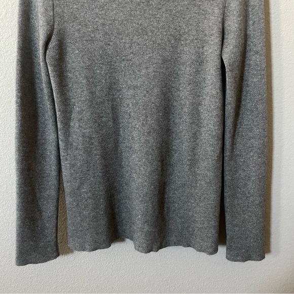 Lauren Manoogian Organic Cotton/Wool Blend Mockneck Knit Pullover Sweater Sz:3 - Picture 4 of 8